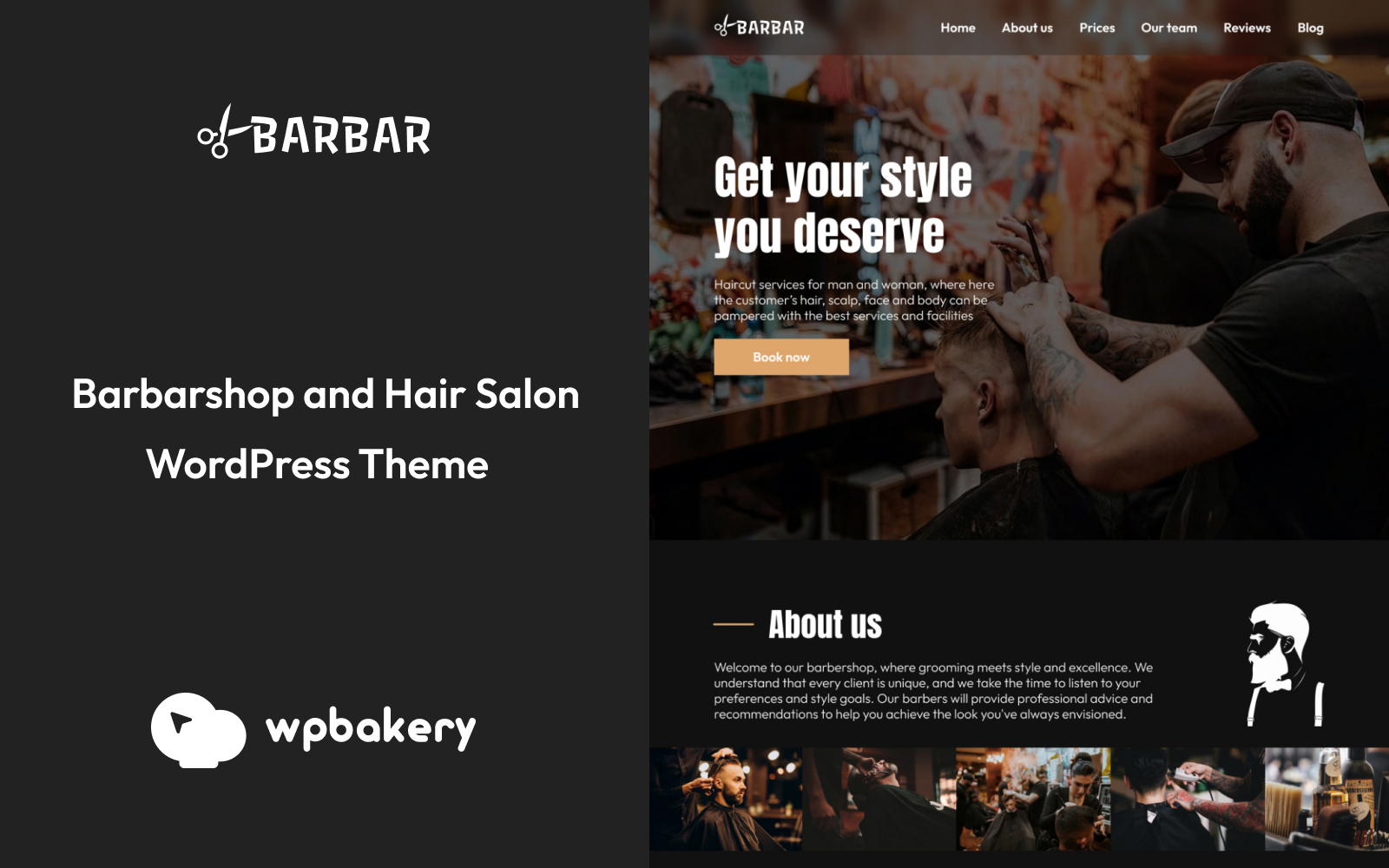 Barbar – Barber Shop WordPress Theme
